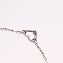 Tiffany & Co. Triple Open Heart Bracelet Ag925 Silver Auth ar14431M-16
