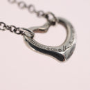 Tiffany & Co. Triple Open Heart Bracelet Ag925 Silver Auth ar14431M-18
