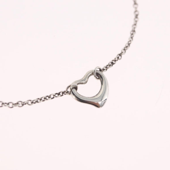 Tiffany & Co. Triple Open Heart Bracelet Ag925 Silver Auth ar14431M