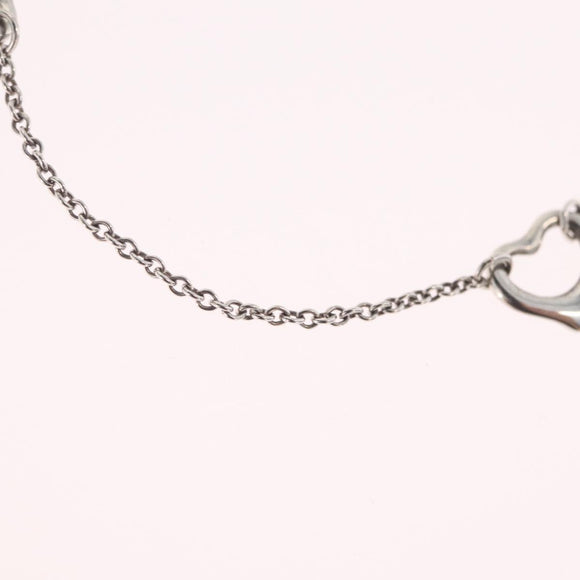 Tiffany & Co. Triple Open Heart Bracelet Ag925 Silver Auth ar14431M