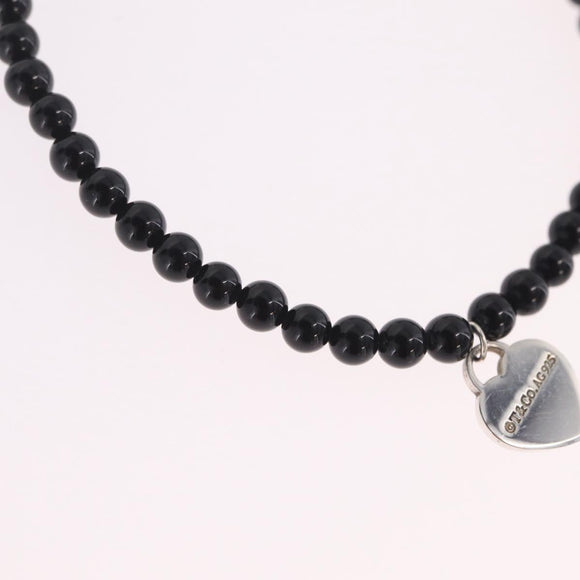 Tiffany & Co. Return To Bracelet Ag925 Black Auth ar14432V