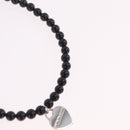 Tiffany & Co. Return To Bracelet Ag925 Black Auth ar14432V-15
