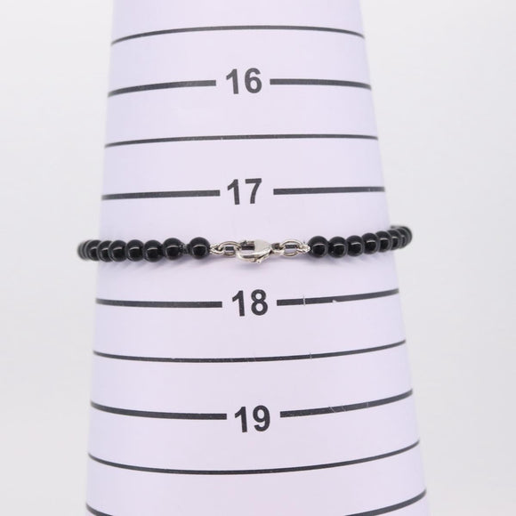 Tiffany & Co. Return To Bracelet Ag925 Black Auth ar14432V