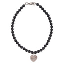 Tiffany & Co. Return To Bracelet Ag925 Black Auth ar14432V-2
