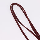 Baccarat Necklace Glass Red Auth ar14435-6