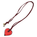 Baccarat Necklace Glass Red Auth ar14435-7