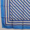 Saint Laurent Christian Dior LOUIS VUITTON Scarf Silk 3 Set Blue Auth ar14441-13