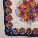 Saint Laurent Christian Dior LOUIS VUITTON Scarf Silk 3 Set Blue Auth ar14441-19