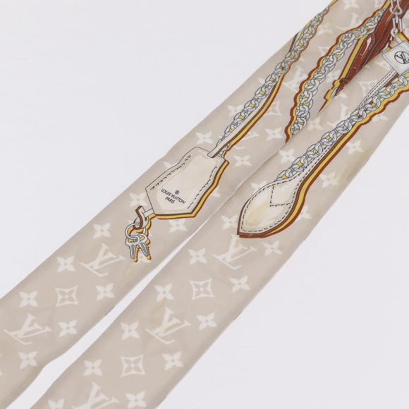 Saint Laurent Christian Dior LOUIS VUITTON Scarf Silk 3 Set Blue Auth ar14441