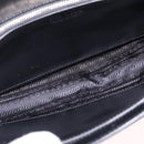 PRADA Studs Electra Shoulder Bag Raffia 2way Beige Silver Auth ar14444V-21