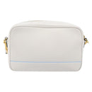 PRADA Mirage Camera Bag Shoulder Bag Leather White Gold Auth ar14450V-3