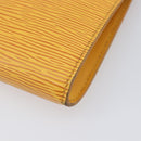 LOUIS VUITTON Epi Pochette Accessoires Pouch Yellow M52949 LV Auth ar14451-12