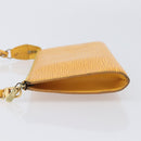 LOUIS VUITTON Epi Pochette Accessoires Pouch Yellow M52949 LV Auth ar14451-5