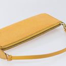 LOUIS VUITTON Epi Pochette Accessoires Pouch Yellow M52949 LV Auth ar14451-6