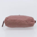 PRADA Pouch Nylon Pink Auth ar14453-7