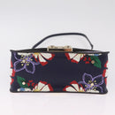 Furla Metropolis Chain Furla x Hello Kitty Bag Leather Navy Gold Auth ar14454M-11