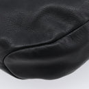 Salvatore Ferragamo Vala Shoulder Bag Leather Black Gold Auth ar14462A-11