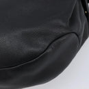 Salvatore Ferragamo Vala Shoulder Bag Leather Black Gold Auth ar14462A-12