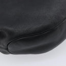 Salvatore Ferragamo Vala Shoulder Bag Leather Black Gold Auth ar14462A-13