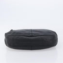 Salvatore Ferragamo Vala Shoulder Bag Leather Black Gold Auth ar14462A-9