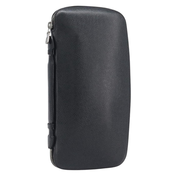 LOUIS VUITTON Taiga Organizer Atoll Travel Case Ardoise M30652 LV Auth ar14463