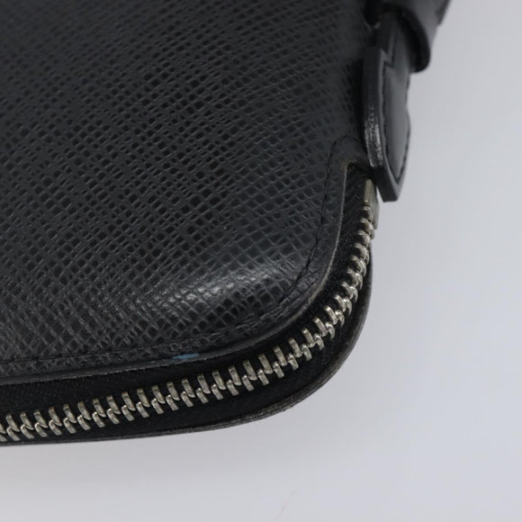 LOUIS VUITTON Taiga Organizer Atoll Travel Case Ardoise M30652 LV Auth ar14463