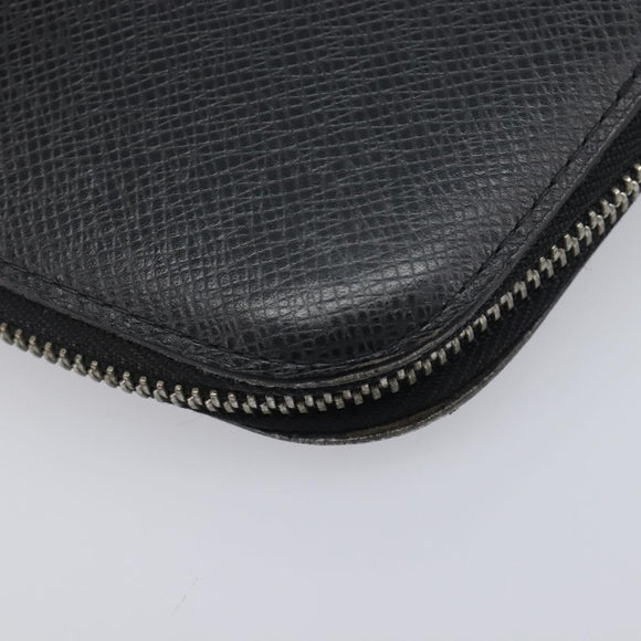 LOUIS VUITTON Taiga Organizer Atoll Travel Case Ardoise M30652 LV Auth ar14463