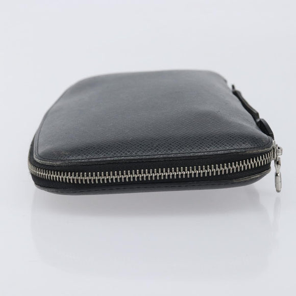 LOUIS VUITTON Taiga Organizer Atoll Travel Case Ardoise M30652 LV Auth ar14463