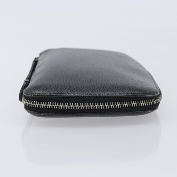 LOUIS VUITTON Taiga Organizer Atoll Travel Case Ardoise M30652 LV Auth ar14463