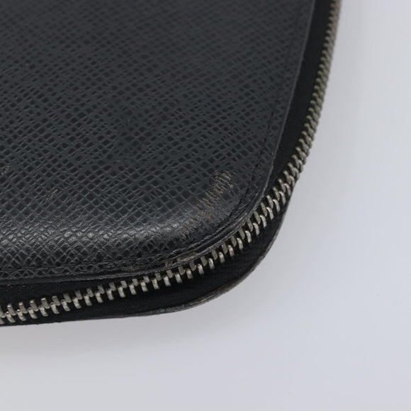 LOUIS VUITTON Taiga Organizer Atoll Travel Case Ardoise M30652 LV Auth ar14463