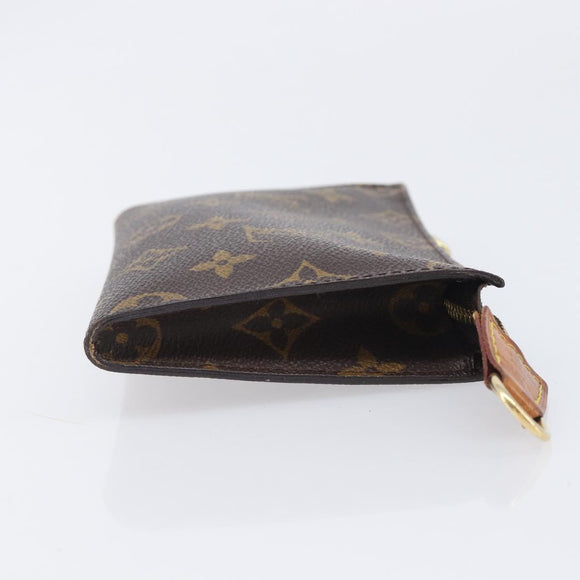LOUIS VUITTON Monogram Bucket PM Pouch LV Auth ar14464