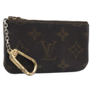 LOUIS VUITTON Monogram Pochette Cles Coin Purse M60033 LV Auth ar14471-1
