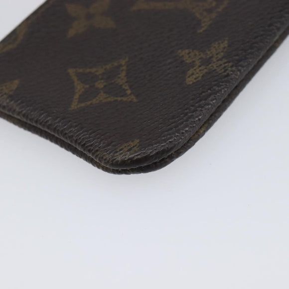LOUIS VUITTON Monogram Pochette Cles Coin Purse M60033 LV Auth ar14471
