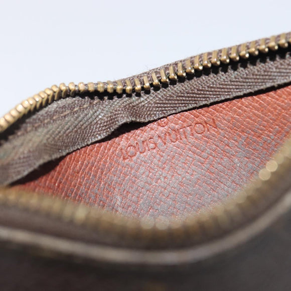 LOUIS VUITTON Monogram Pochette Cles Coin Purse M60033 LV Auth ar14471