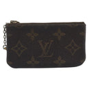 LOUIS VUITTON Monogram Pochette Cles Coin Purse M60033 LV Auth ar14471-2