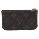 LOUIS VUITTON Monogram Pochette Cles Coin Purse M60033 LV Auth ar14471-3