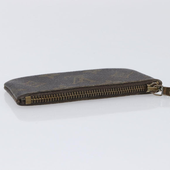 LOUIS VUITTON Monogram Pochette Cles Coin Purse M60033 LV Auth ar14471