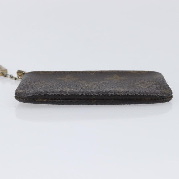 LOUIS VUITTON Monogram Pochette Cles Coin Purse M60033 LV Auth ar14471
