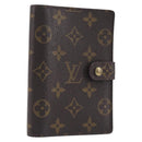 LOUIS VUITTON Monogram Agenda PM Day Planner Cover R20005 LV Auth ar14472-1