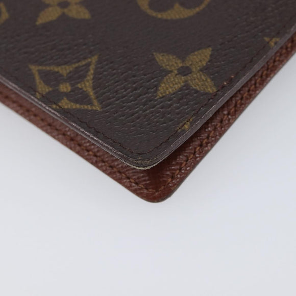 LOUIS VUITTON Monogram Agenda PM Day Planner Cover R20005 LV Auth ar14472