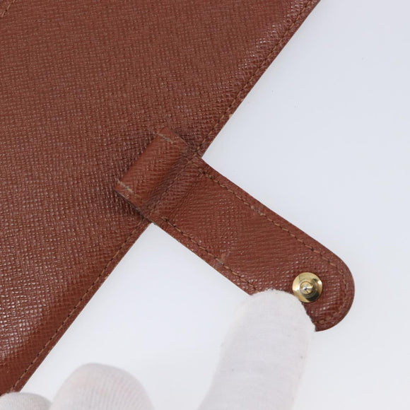 LOUIS VUITTON Monogram Agenda PM Day Planner Cover R20005 LV Auth ar14472