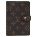LOUIS VUITTON Monogram Agenda PM Day Planner Cover R20005 LV Auth ar14472-2