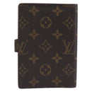 LOUIS VUITTON Monogram Agenda PM Day Planner Cover R20005 LV Auth ar14472-3