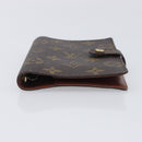 LOUIS VUITTON Monogram Agenda PM Day Planner Cover R20005 LV Auth ar14472-7