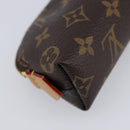 LOUIS VUITTON Monogram Cosmetic Lipstick Pouch M25694 LV Auth ar14473M-11