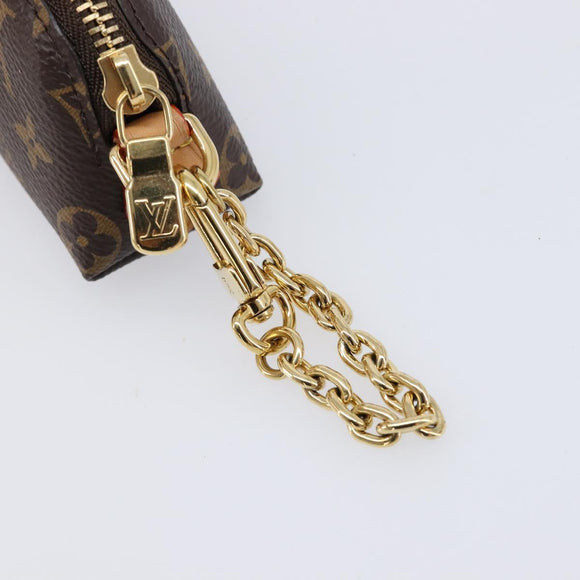 LOUIS VUITTON Monogram Cosmetic Lipstick Pouch M25694 LV Auth ar14473M
