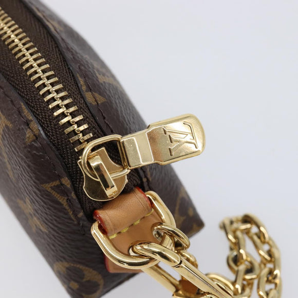 LOUIS VUITTON Monogram Cosmetic Lipstick Pouch M25694 LV Auth ar14473M