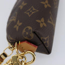 LOUIS VUITTON Monogram Cosmetic Lipstick Pouch M25694 LV Auth ar14473M-9