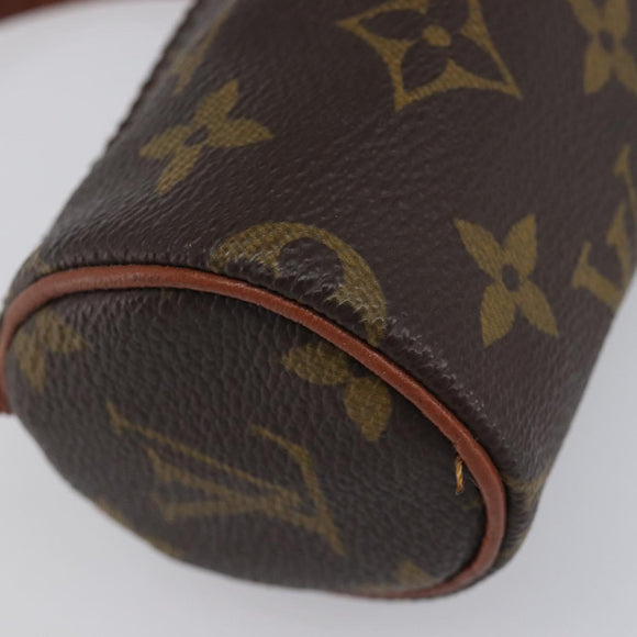 LOUIS VUITTON Monogram Papillon Pouch LV Auth ar14474