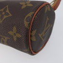 LOUIS VUITTON Monogram Papillon Pouch LV Auth ar14474-12